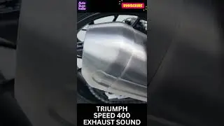 Triumph Speed 400 Exhaust Sound #shorts #triumph #speed400 #triumphspeed400 #exhaust #exhaustsound