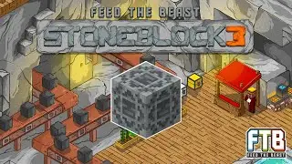 FTB Stoneblock 3 - EP5 - Fancy Blocks and Automated Fans - Minecraft Bedrock Marketplace Mod pack