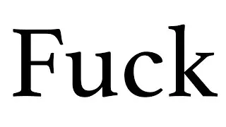 swearing