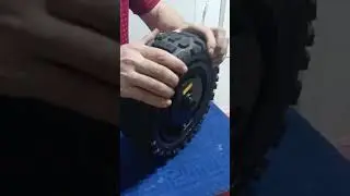 Замена покрышки электросамоката