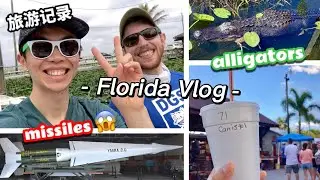 [ENG/中文 VLOG] vacation in Florida with my friend!