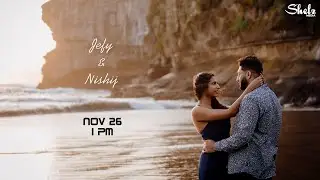 Jefy & Nishij Reception Ceremony Live | Auckland | Shelz Media