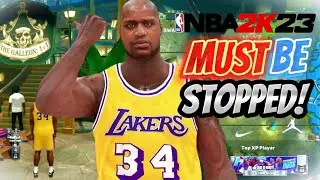 2K23 THIS NEEDS TO BE *PATCHED*! Most unstoppable build on the 1v1 court for current gen!