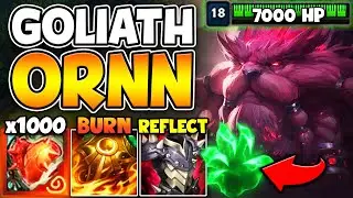 WTF? I TURNED ORNN INTO A LITERAL GOLIATH! (7000+ HEALTH, 350+ ARMOR)