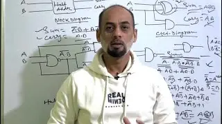 Half Adder Using NAND Gate || Combinational Circuit || Digital Electronics by Mirza Sir.