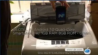 GEOTEL A1 Android 7.0 Quad-Core Smartphone w/ 1GB RAM 8GB ROM - Green