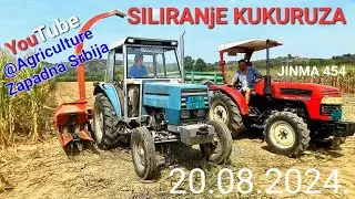 Siliranje Kukuruza 2024 IMR 65 SUPER & PZ ZWEEGERS MH 80 S | JINMA 454  @agriculturezapadnasrbija