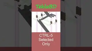 Tekla modelling tips and tricks by TeklaBD
