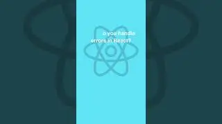 Error Boundaries: Catching and handling errors in React components.