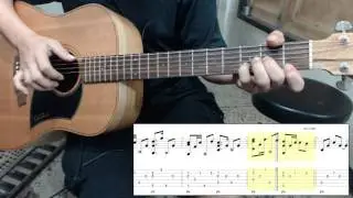 กลับตัวกลับใจ DAX COVER fingerstyle guitar & TAB