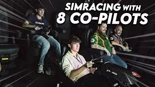 This Sim-Racing Simulator HAS 9 SEATS (They all move!)