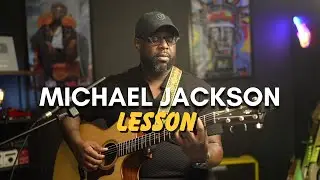 How to Play Human Nature by Michael Jackson (Acoustic Guitar Lesson)