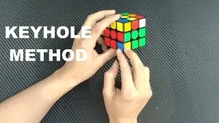 Advanced F2L - Keyhole Method | Easiest tutorial | 3x3 Rubik's cube