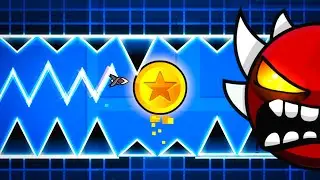 I Made COINS Harder in Official Levels in Geometry Dash 2.2