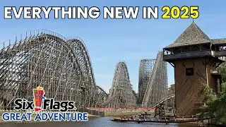Everything NEW at Six Flags Great Adventure in 2025
