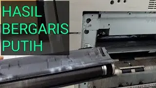 how to fix a white lined A4 photocopy