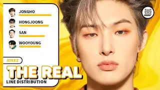 ATEEZ - The Real (멋) [흥 : 興 Ver.] (Line Distribution)
