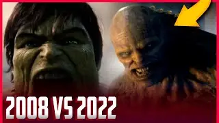 HULK VS ABOMINAVEL de 2008 E 2022