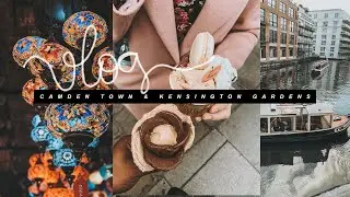 ✨ KENSINGTON GARDEN & CAMDEN MARKET ✨ #LODONVLOG #VEDA4