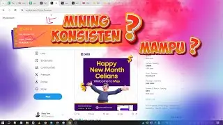 OMG! EFEK Konsisten Tiap Hari Mining Celia Token #miningcrypto #tokencelia #celiatoken