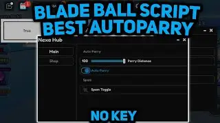 Blade Ball Script Nexa Hub AutoParry Spam | Fluxus, Delta, Arceus X
