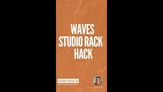 Using Waves Studio Rack