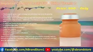 beauty foundation vitamin C || vitamin C foundation #makeup