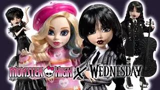 Unboxing the New Monster High X Wednesday Dolls!