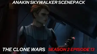 Anakin Skywalker Scenepack TCW Season 2 Episode 13 #anakin #anakinskywalker