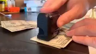 Stamping “Buy Bitcoin” on Ze dirty fiat!