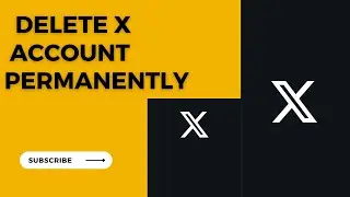 How to Delete X Account Permanently on Android 2024. #XAccountDeletion