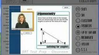 Demo of the SAT Power Prep by eKnowledge Corporation
