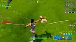 Fortnite Баг на карте, залез под землю.