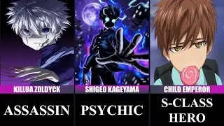 STRONGEST CHILDREN IN ANIME UNIVERSE