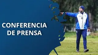 Conferencia de prensa post partido vs Huracán