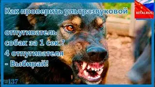 ссссссссссссHow to check dog repeller for 1 sec.? Ultrasonic dog repeller 4 types - choose! #137