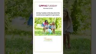 Giving Tuesday is 1 week away!
