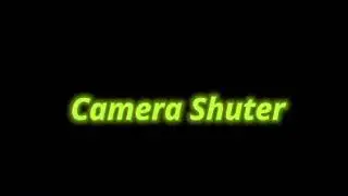 Efecto de sonido de Camera Shuter