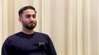 Hassan is summer worker at SSAB in Oxelösund