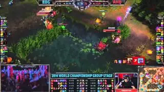 EDG vs AHQ - 2014 World Championship Groups A and B Tiebreaker D4G7