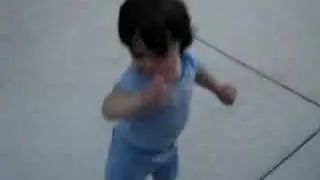 My little nephew dancing