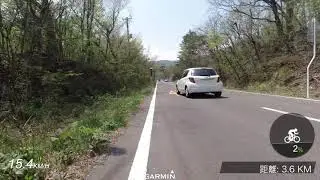 青根温泉ヒルクライム〜ロードバイク コース事前確認用