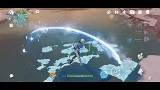 Genshin Impact | Stand on water no jutsu with Kazuha