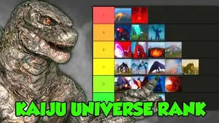 Ranking Every Kaiju in Kaiju Universe!