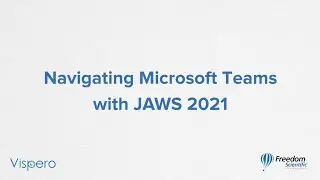 Navigating Microsoft Teams with JAWS 2021