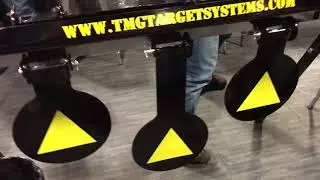 Threat Mitigation Group (TMG) Steel Target System with Stand-Alone Mechanical Reset System!