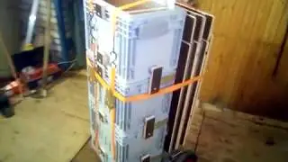 Двойная тележка верстак.