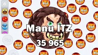 BOT LOBBY 💀💀 - XELAHOT MODE -  AGAR.IO MOBILE