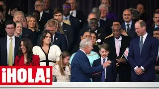 Los príncipes de Gales muestran imágenes no vistas del concierto de Coronación: