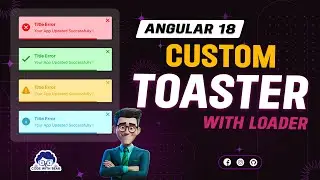Toast Notification in Angular 18 🔥 | Custom Toaster Notification | Angular 18 Tutorial